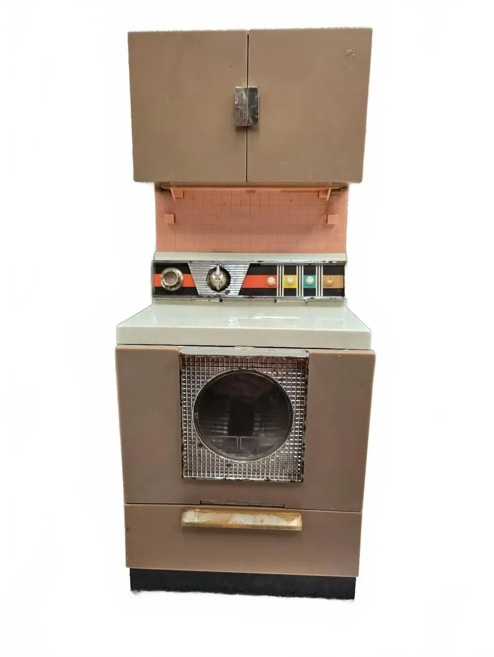 Vtg Barbie Deluxe Reading Toy Dishwasher, Dream Kitchen